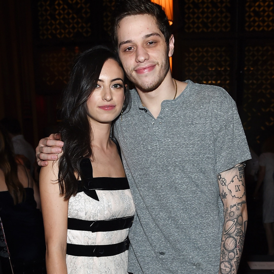 Pete Davidson reacts to ex Cazzie David rehearsal about his breakup